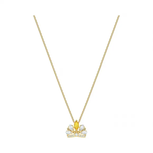 施华洛世奇/Swarovski Bee A Queen 项链, 黄色, 镀金色调 5488187
