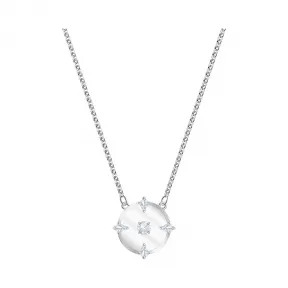 施华洛世奇/Swarovski North 项链, 白色, 镀铑 5497232
