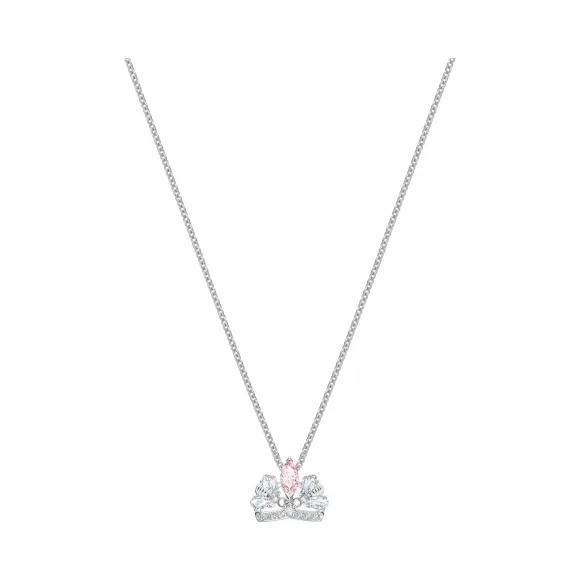 施华洛世奇/Swarovski Bee A Queen 项链, 粉红色, 镀铑 5501076