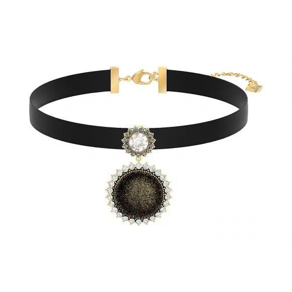 施华洛世奇/Swarovski Millennium 束颈项链, 彩色设计, 镀金色调 5505651