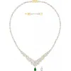 施华洛世奇/Swarovski Louison 项链, 白色, 镀金色调 5505862