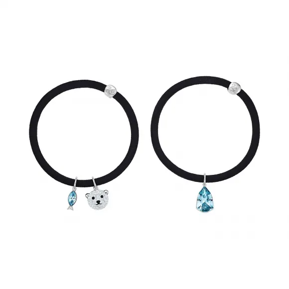 施华洛世奇/Swarovski Polar 弹力发圈, 彩色设计 5506767