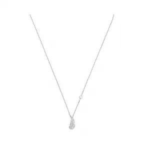 施华洛世奇/Swarovski Naughty 项链, 白色, 镀铑 5512365