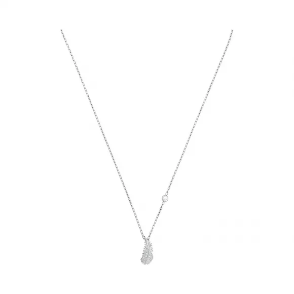 施华洛世奇/Swarovski Naughty 项链, 白色, 镀铑 5512365