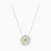 施华洛世奇/Swarovski Eternal Flower 链坠 黄色 镀铑 5512660