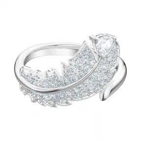 施华洛世奇/Swarovski Nice 戒指图案, 白色, 镀铑 5515029
