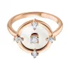 施华洛世奇/Swarovski North 戒指图案  白色  镀铑 5515033