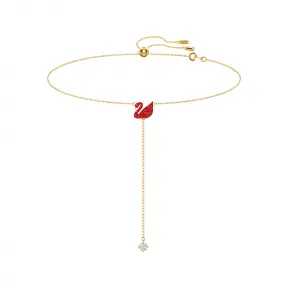 施华洛世奇/Swarovski Iconic Swan Y形项链 5527408