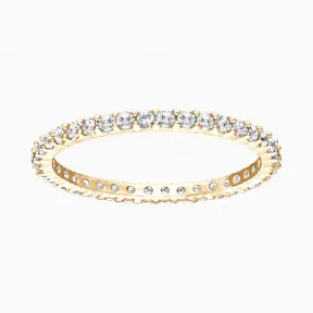 施华洛世奇/Swarovski Vittore 戒指, 白色, 镀金色调 5531163