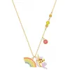 施华洛世奇/Swarovski Out of this World Unicorn 项链, 彩色设计, 镀金色调 5531525