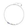施华洛世奇/Swarovski Louison 项链 蓝色 镀铑 5536547