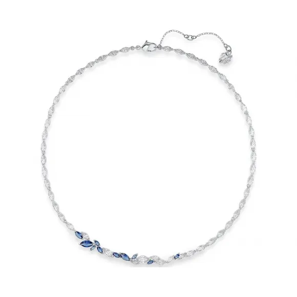 施华洛世奇/Swarovski Louison 项链 蓝色 镀铑 5536547