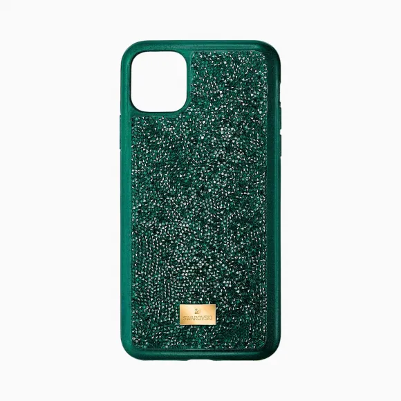 施华洛世奇/Swarovski Glam Rock 智能手机防震保护套 iPhone? 11 Pro 绿色 5549939