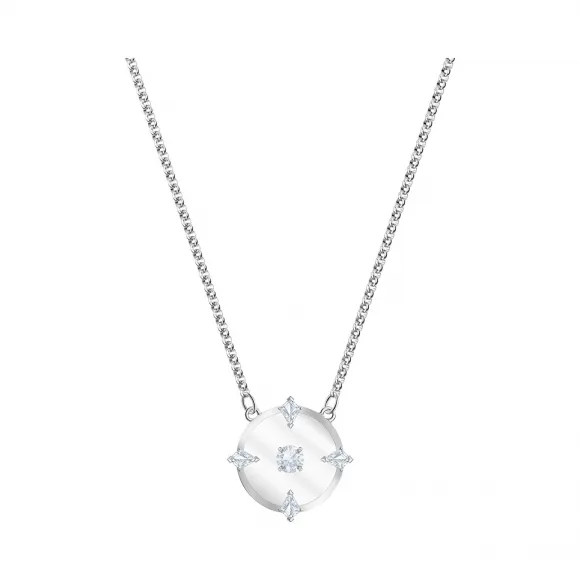 施华洛世奇/Swarovski North 项链  白色  镀铑 5551796