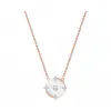 施华洛世奇/Swarovski North 项链  白色  镀玫瑰金色调 5551797