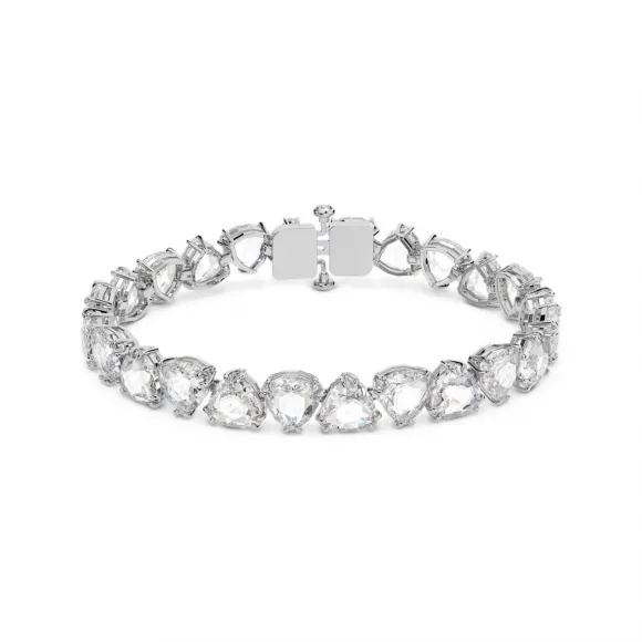 施华洛世奇/Swarovski Millenia 手链  三菱形切割  白色  镀铑 5622451