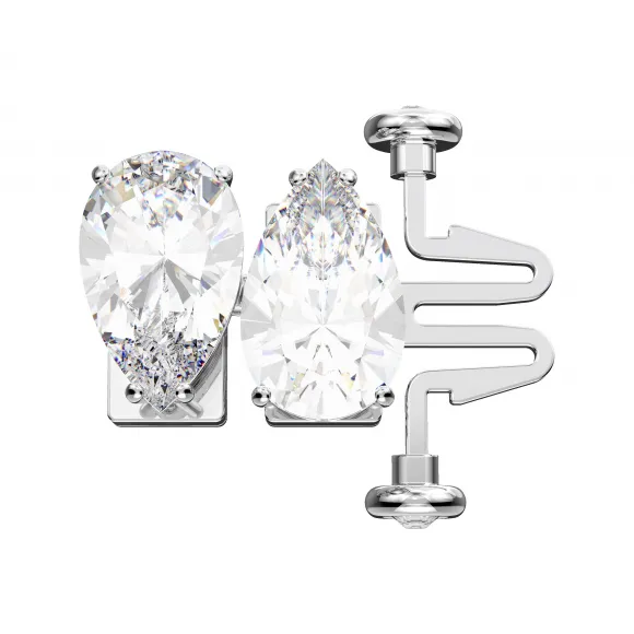 施华洛世奇/Swarovski Millenia 延长链  梨形切割  白色  镀铑 5635628