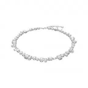 施华洛世奇/Swarovski Gema 项链  混合切割  白色  镀铑 5639327