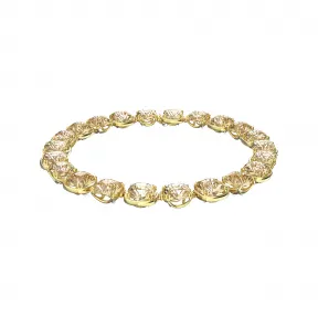 施华洛世奇/Swarovski Harmonia 束颈项链  枕形切割  金色  镀金色调 5640041