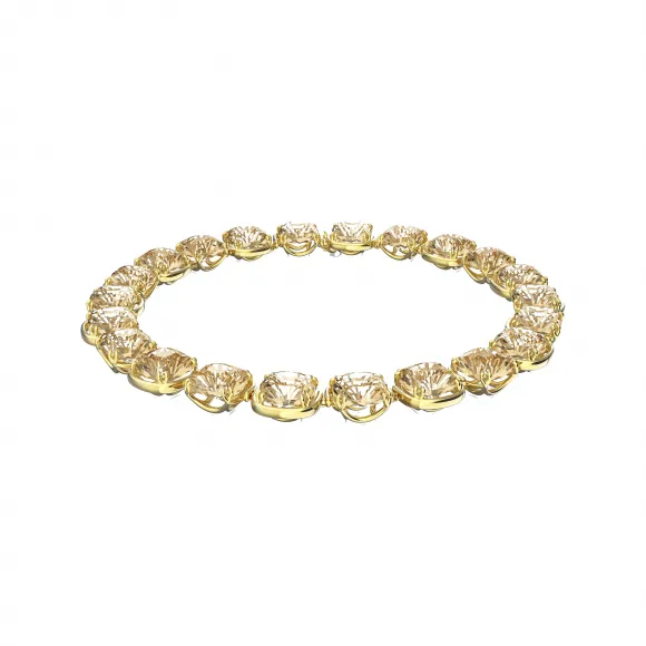 施华洛世奇/Swarovski Harmonia 束颈项链  枕形切割  金色  镀金色调 5640041