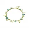 施华洛世奇/Swarovski Gema 项链  混合切割  绿色  镀金色调 5657388