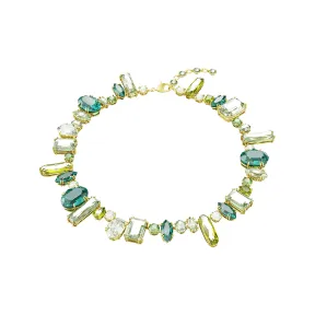 施华洛世奇/Swarovski Gema 项链  混合切割  绿色  镀金色调 5657388