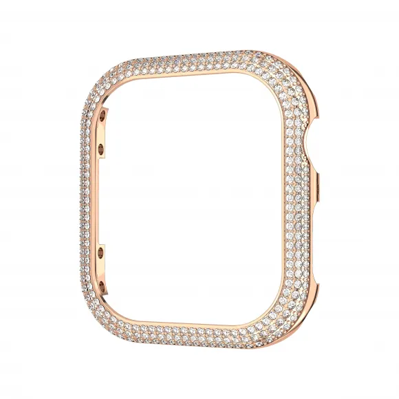 施华洛世奇/Swarovski Sparkling 表壳  适用于 Apple Watch® Series 7  41 毫米  玫瑰金色调 5663568