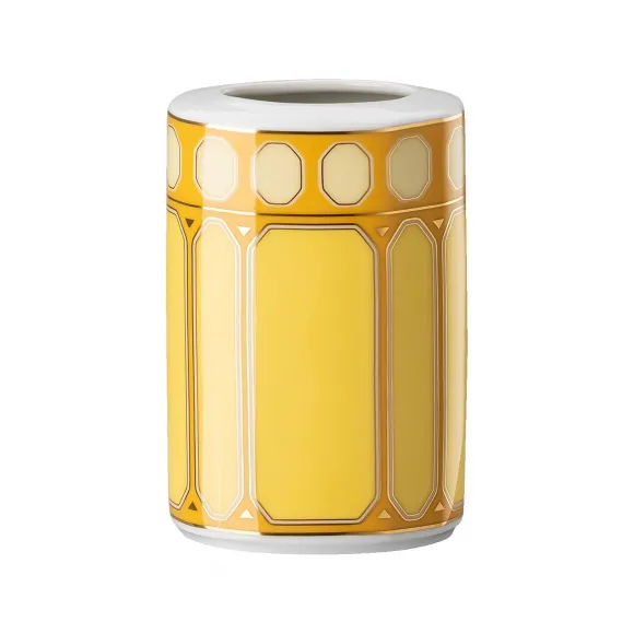 施华洛世奇/Swarovski Signum 花瓶  瓷器  小码  黄色 5679351