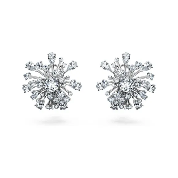 施华洛世奇/Swarovski Galaxy 耳钉 实验室种植钻石 5.5 克拉总重量 14K 白金 5684379