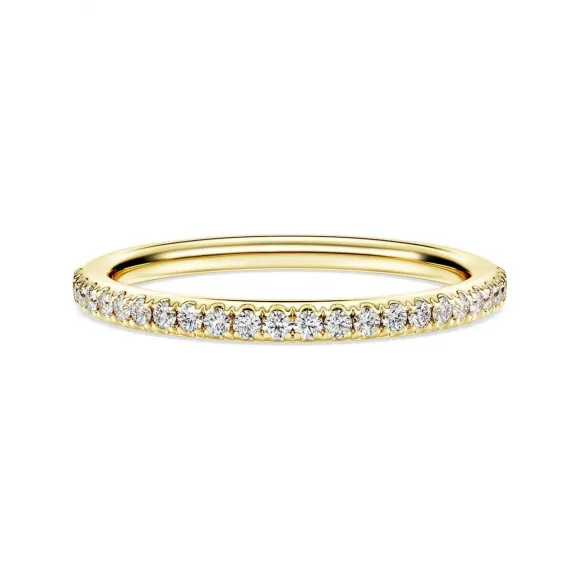 施华洛世奇/Swarovski Eternity 戒指 总重 0.2 克拉培育钻石 14K 黄金 5697454