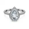 施华洛世奇/Swarovski 永恒光环单石戒指 实验室种植钻石 1.3 克拉总重量 18K 白金 5702182