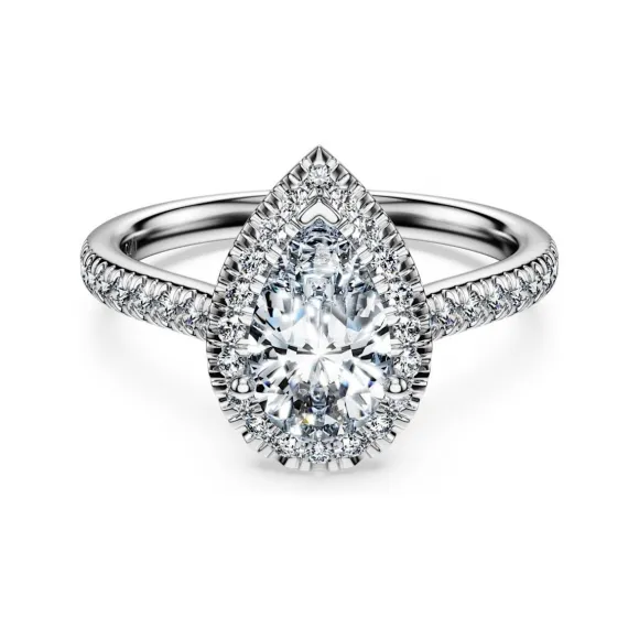施华洛世奇/Swarovski 永恒光环单石戒指 实验室种植钻石 1.3 克拉总重量 18K 白金 5702182