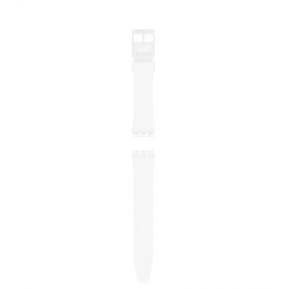 斯沃琪/Swatch GENT WHITE SHINY SILICONE STRAP - ACGW151O   