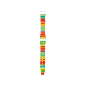 斯沃琪/Swatch COLOR THE SKY / PLASTIC FOLIO STRAP  表带 AGS124