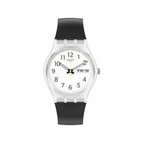 斯沃琪/Swatch RINSE REPEAT BLACK 石英机芯 手表 GE726-S26