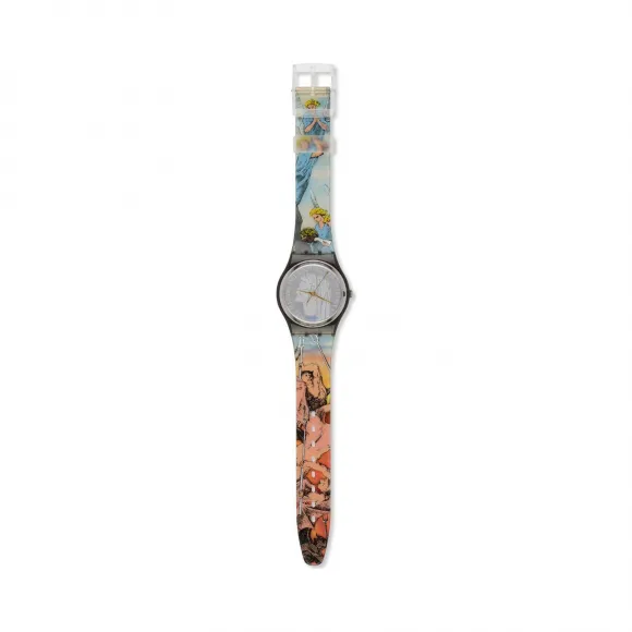斯沃琪/Swatch Gent 塑料 34.00 mm X 39.20 mm 石英机芯 GM123
