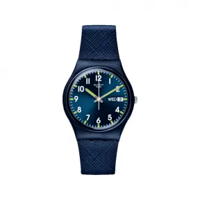 斯沃琪/Swatch SIR BLUE 石英机芯 手表 GN718-S26