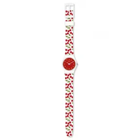 斯沃琪/Swatch 甜美樱桃手表-Energy Boost 25.00 mm 塑料 石英表 LW167