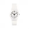 斯沃琪/Swatch JUST WHITE SOFT 石英机芯 手表 SO28W107-S14