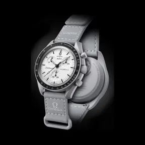 斯沃琪/Swatch MoonSwatch系列 42.00 MM 人造陶瓷 男表 SO33M106