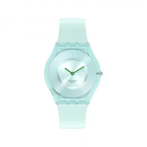 斯沃琪/Swatch 清爽薄荷手表-Monthly Drops 34.00 mm 生物源材质 石英表 SS08G100-S14