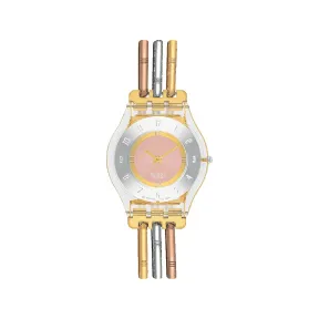 斯沃琪/Swatch TRI-GOLD AGAIN - SS08K101  环保材质 石英机芯
