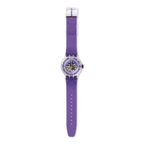 斯沃琪/Swatch Scuba 石英机芯 女表 SUUK106