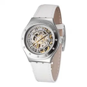 斯沃琪/Swatch 白色罗塞塔手表-金属系列 37.40 mm 不锈钢 自动表 YAS109