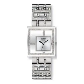 斯沃琪/Swatch Lady Square 石英机芯 女表 YUS100G