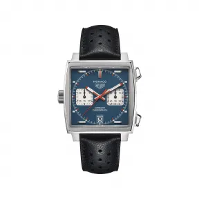 豪雅/TAG Heuer 摩纳哥Monaco系列 自动机械机芯 精细磨砂和抛光精钢 男表 CAW211P.FC6356