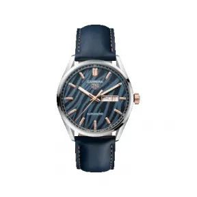 豪雅/TAG Heuer 卡莱拉系列 抛光精钢 41MM 自动机械机芯 男表 WBN2050.FC6506