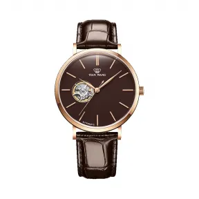 天王/Tianwang 昆仑系列 不锈钢表壳全电玫瑰金 自动机械 GS5992P.LC.C-1