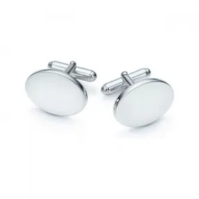 蒂芙尼/Tiffany 经典椭圆形袖扣 10244498