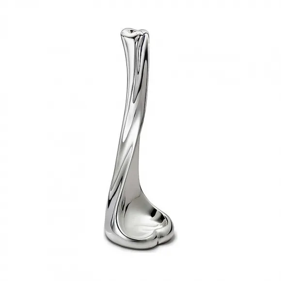 蒂芙尼/Tiffany Elsa Peretti® 系列 Bone 烛台。纯银，高约 24 厘米。